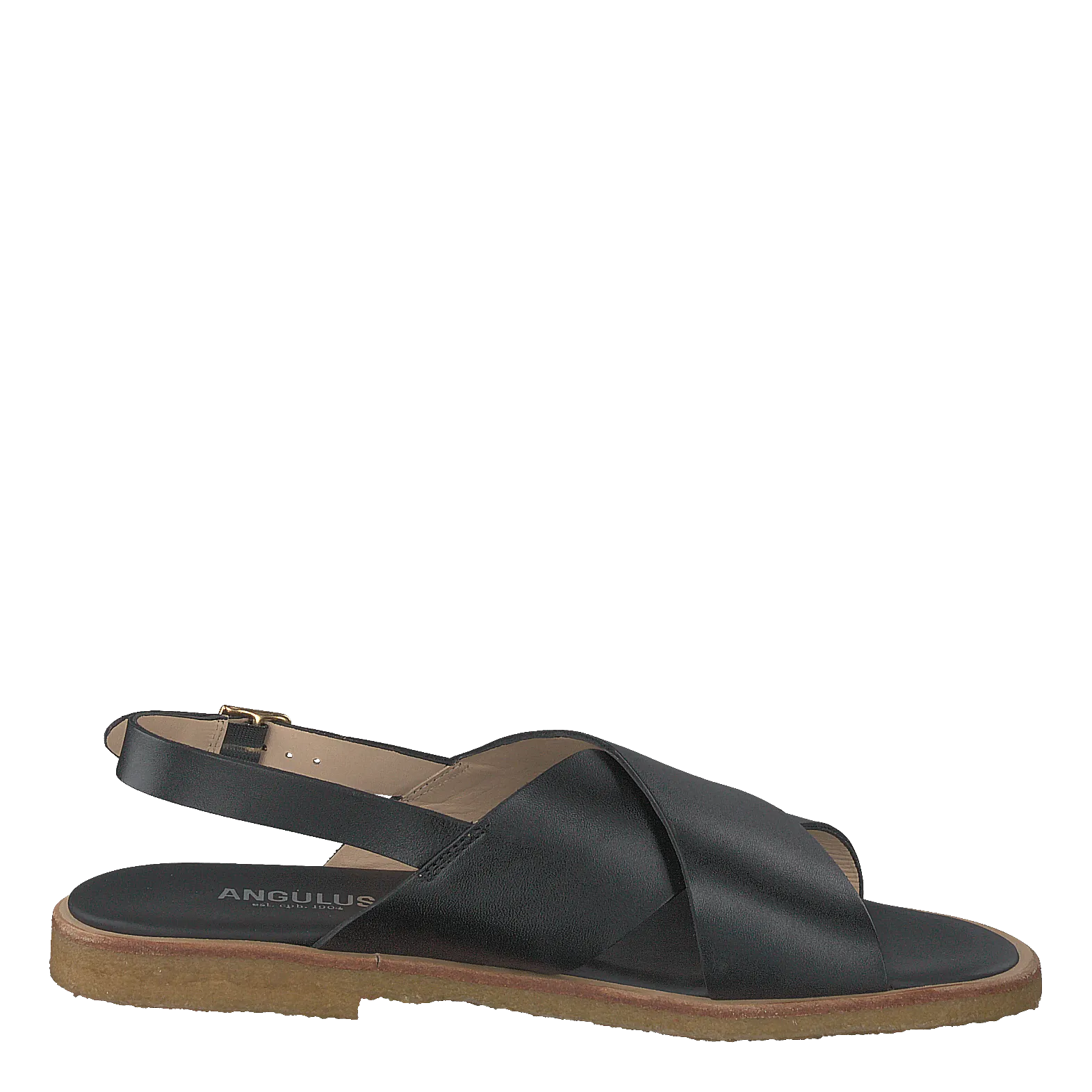Angulus zapatos Sandal With Buckle Black