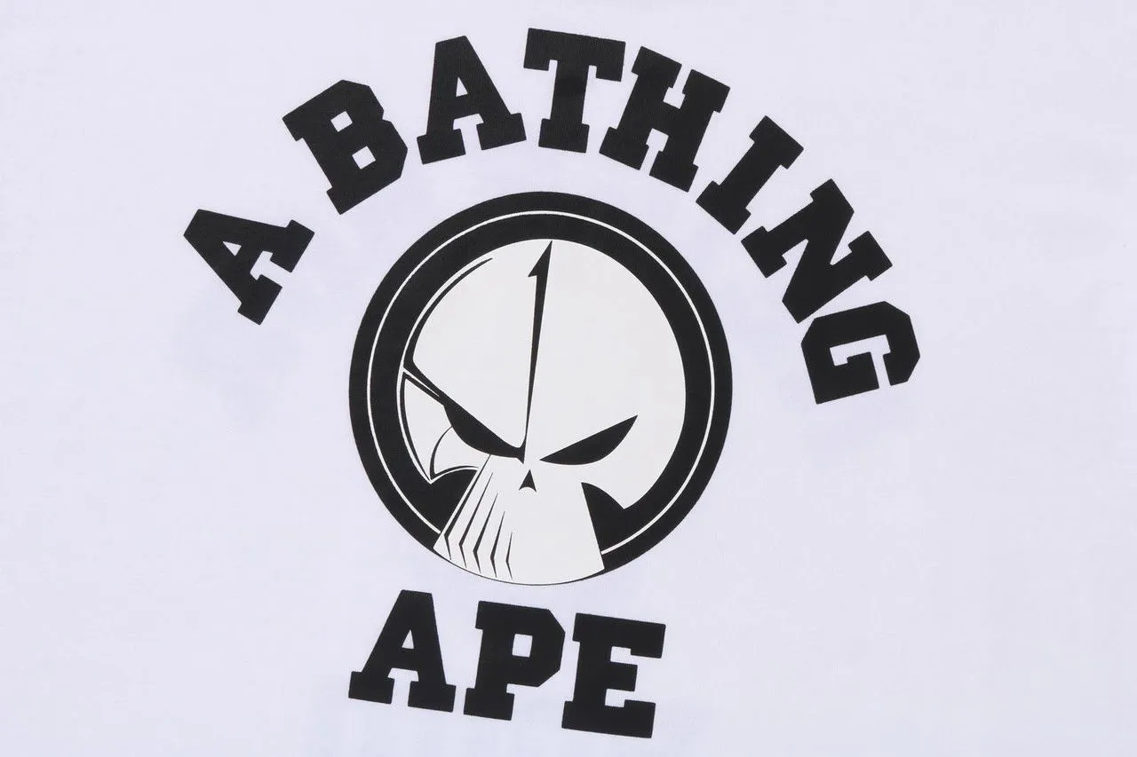 BAPE Bape x Neighborhood College Tee White Velikost: M