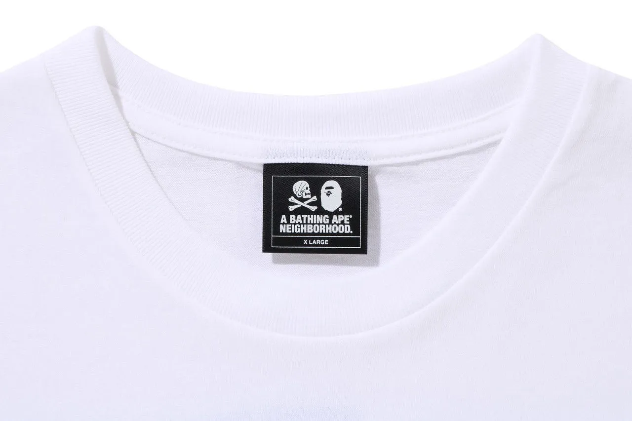 BAPE Bape x Neighborhood College Tee White Velikost: M