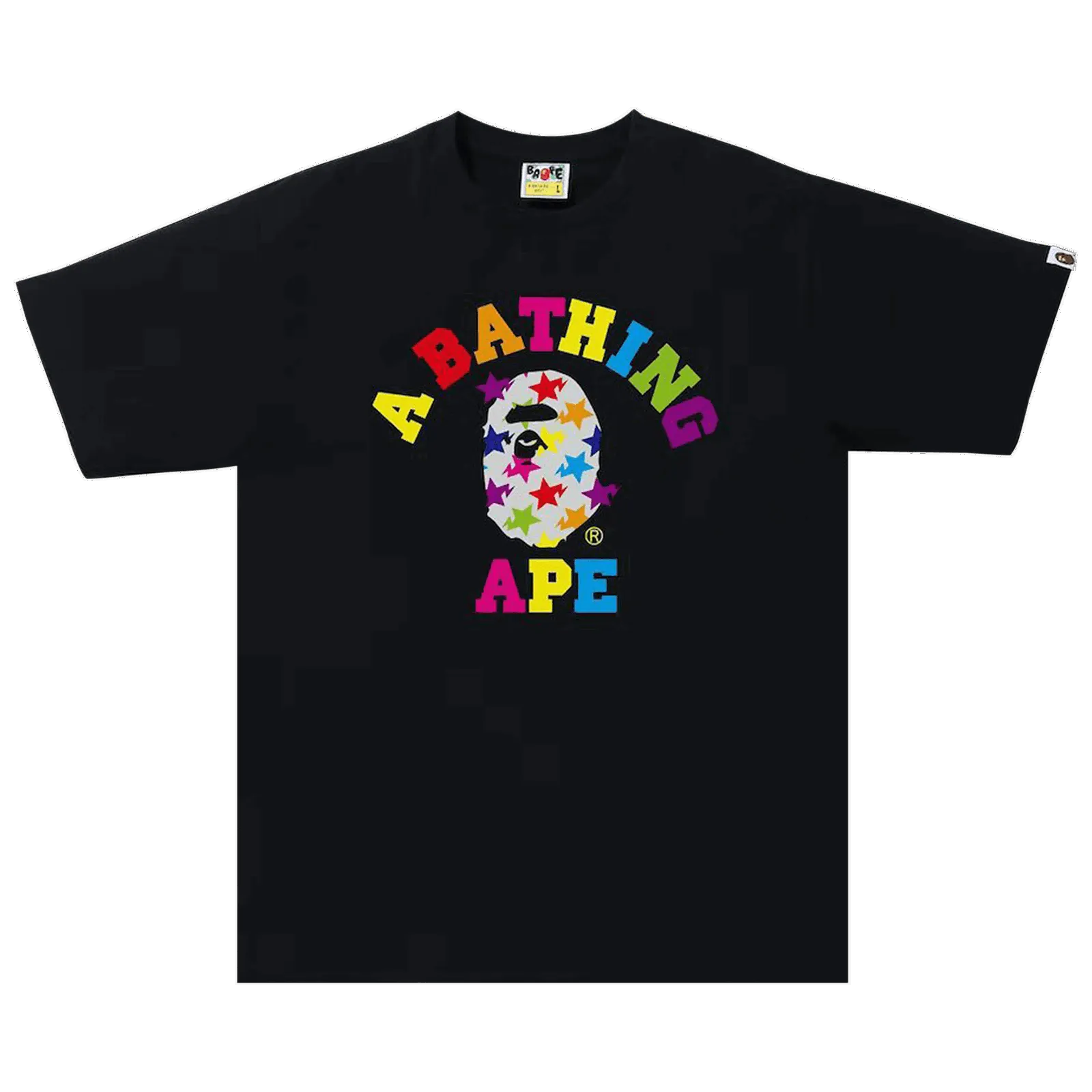 BAPE Sta Pattern College Tee