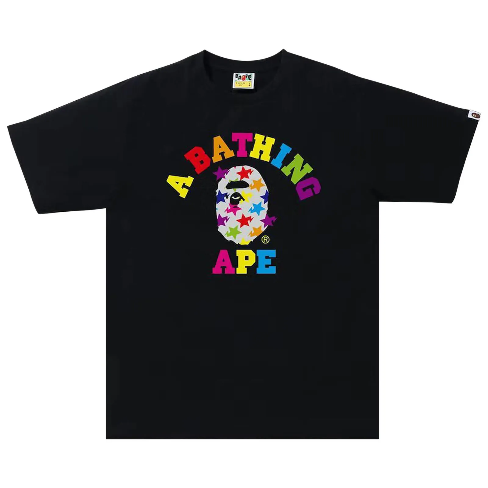 BAPE Sta Pattern College Tee