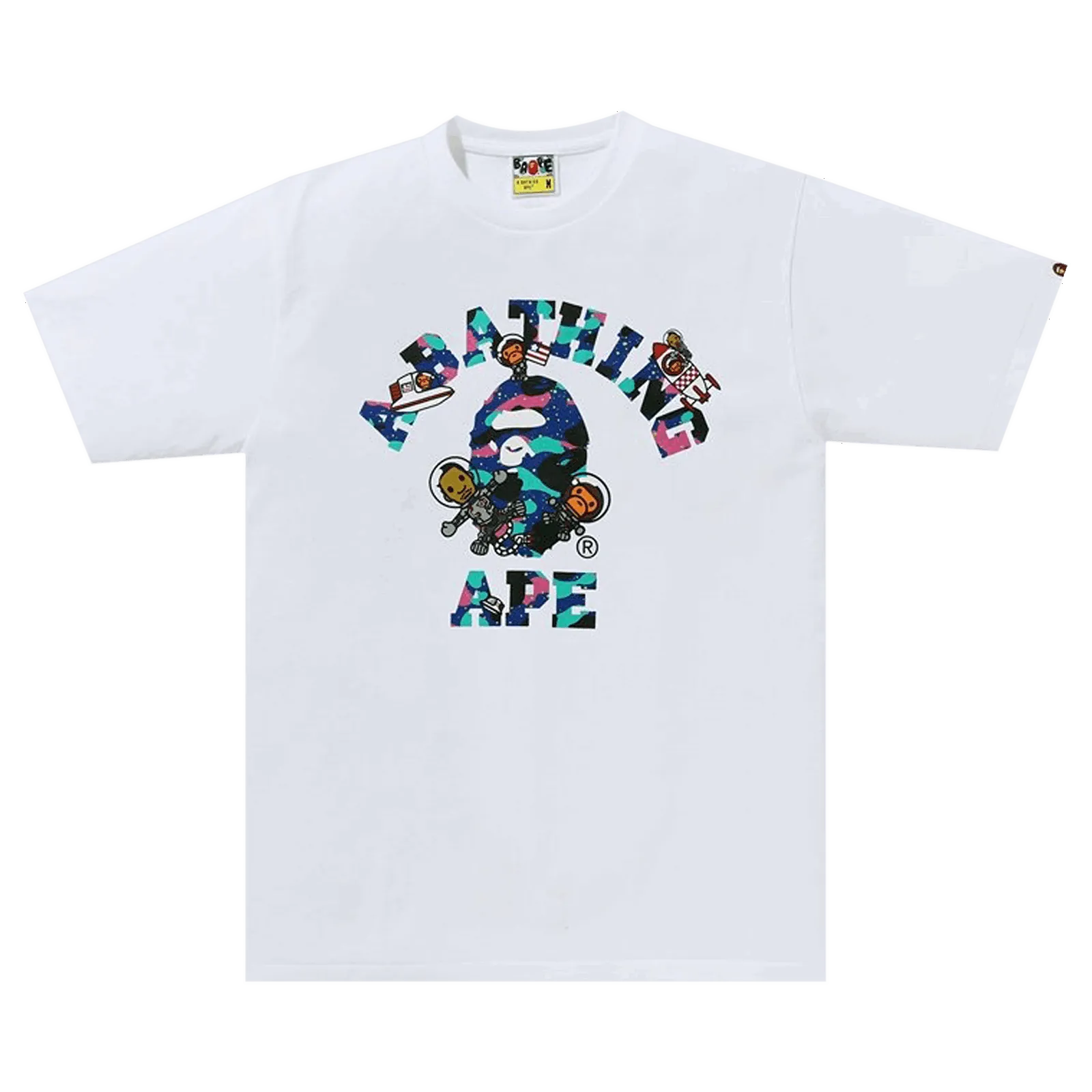 BAPE x Kid Cudi College Moon Man Tee