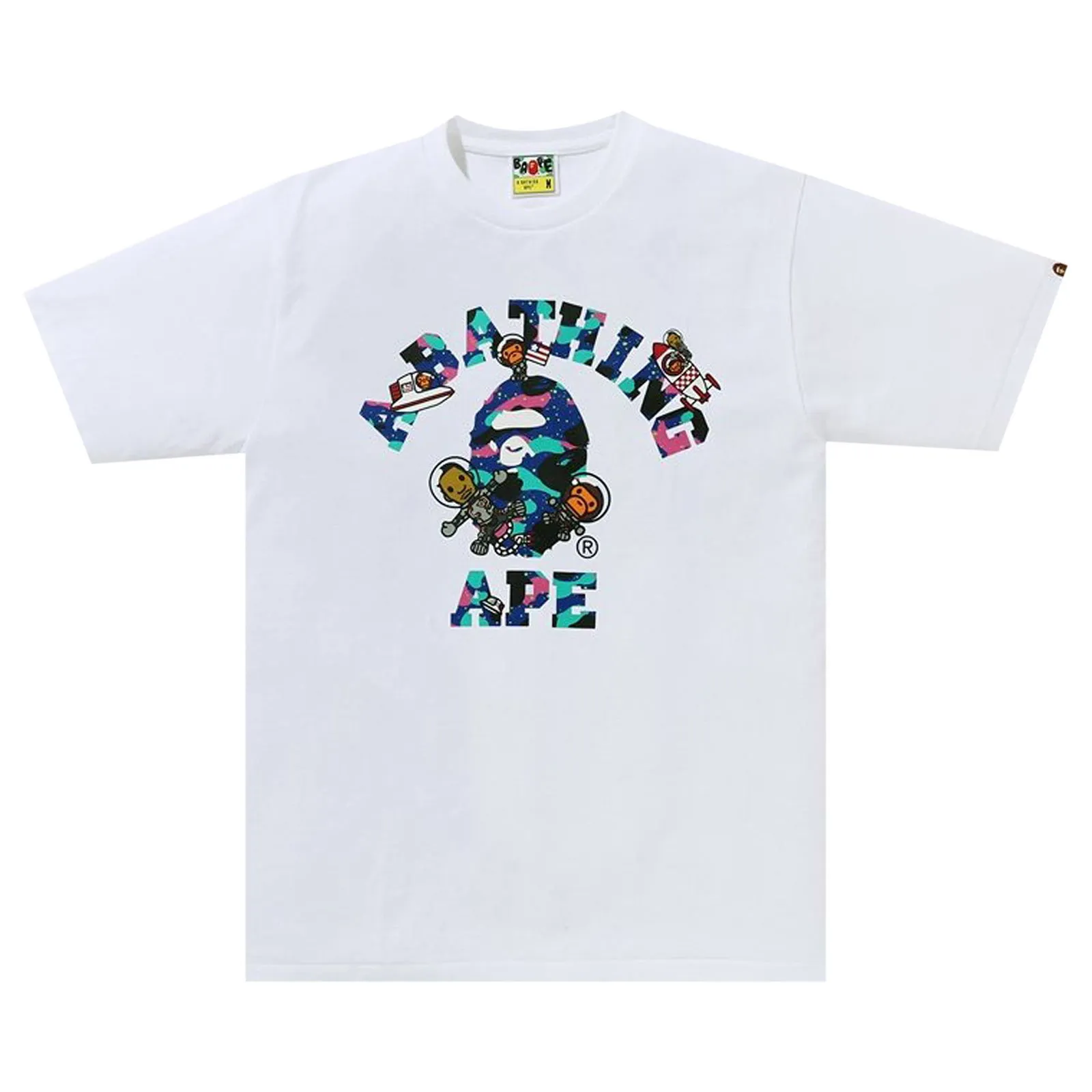 BAPE x Kid Cudi College Moon Man Tee