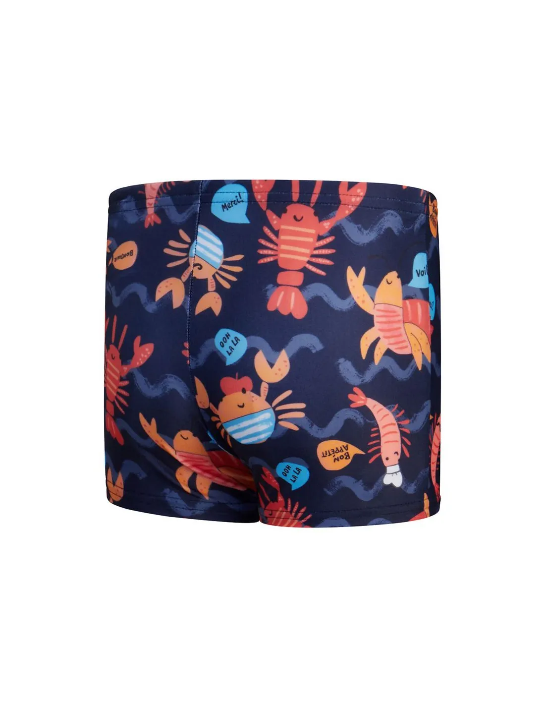 Bañador de Natación Speedo Digital Allover Aquashort Niño Azul/Apricot