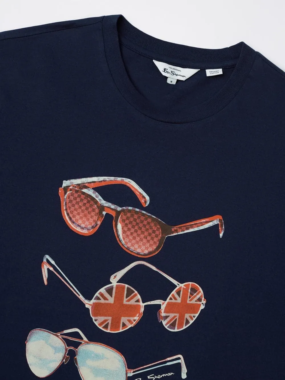 BEN SHERMAN SUMMER SHADES PRINT TEE