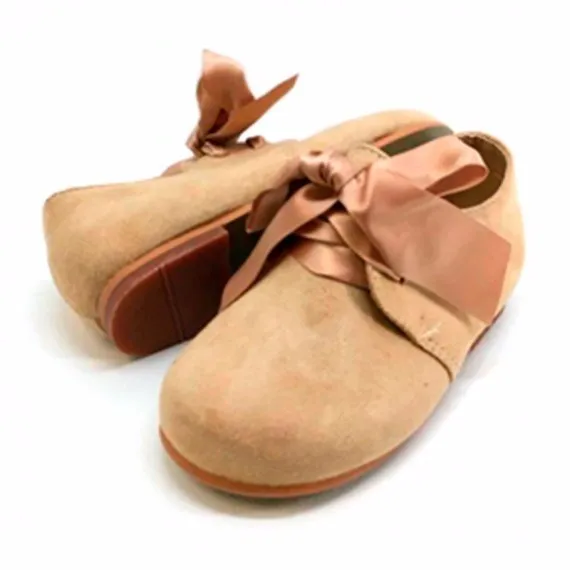 Blucher niña Lazo Camel