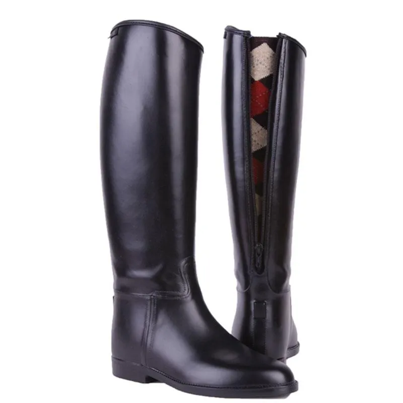 Bota HKM Caucho Cremallera Niño