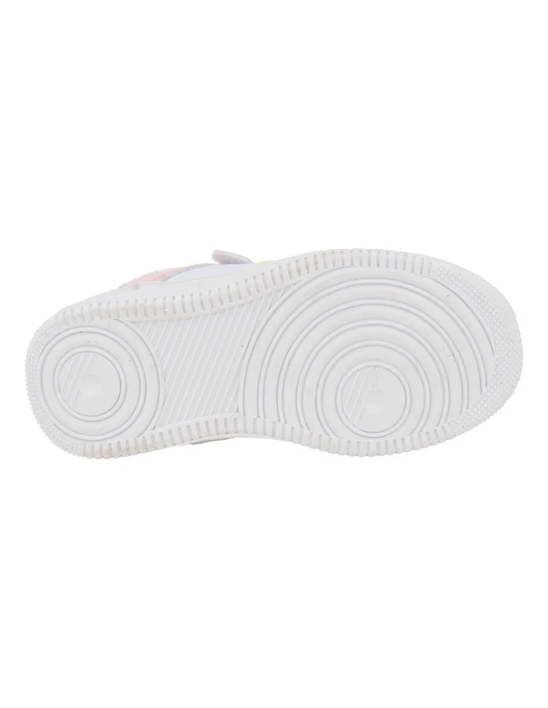 BUBBLE KIDS  DEPORTIVA BEBé BASKET VELCRO AMARILLO