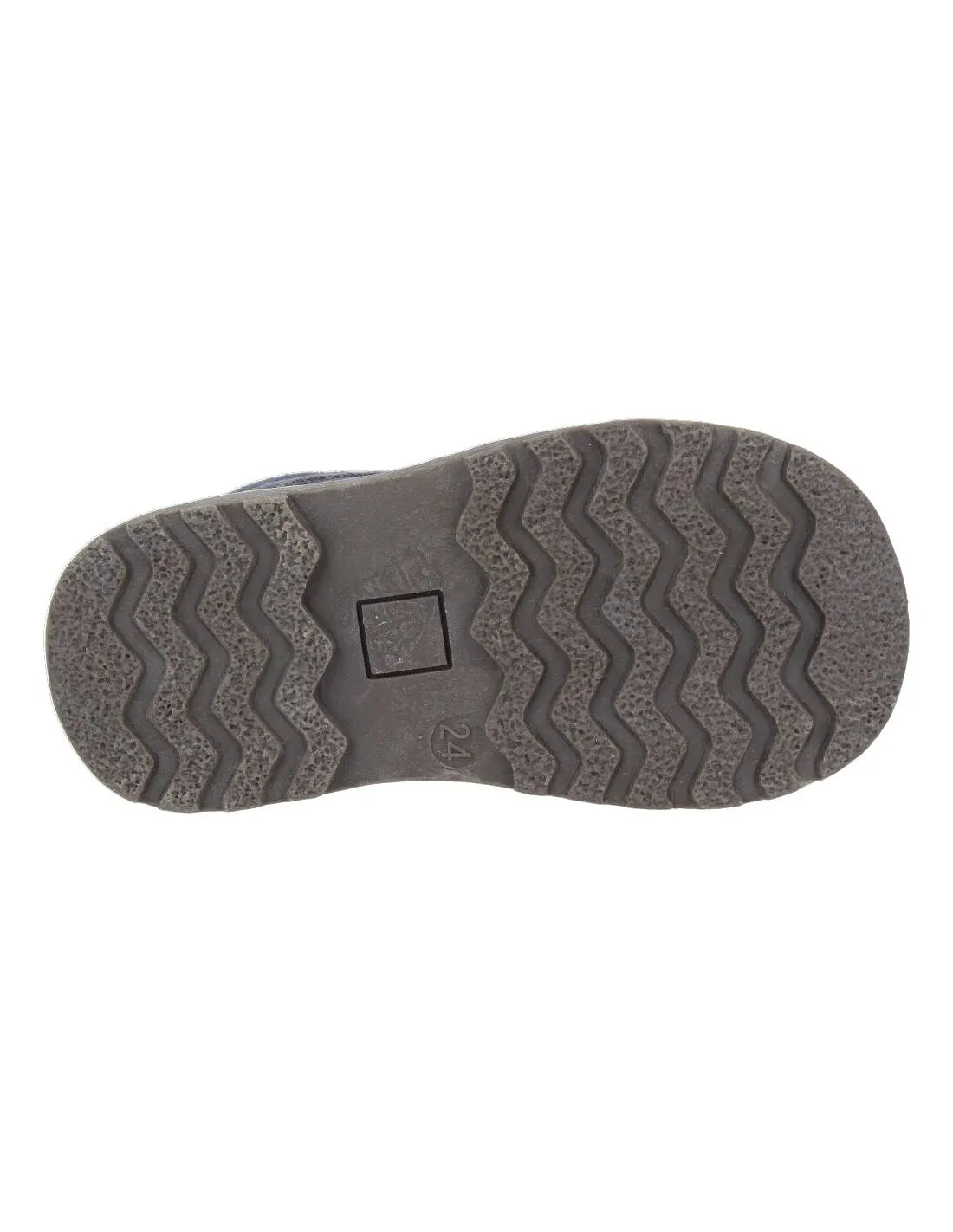 BUBBLE KIDS ZAPATITO BLUCHER FLECOS GRIS