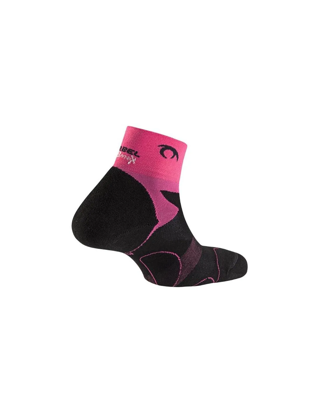 Calcetines tobilleros de trail Lurbel Desafio Mujer Rosa