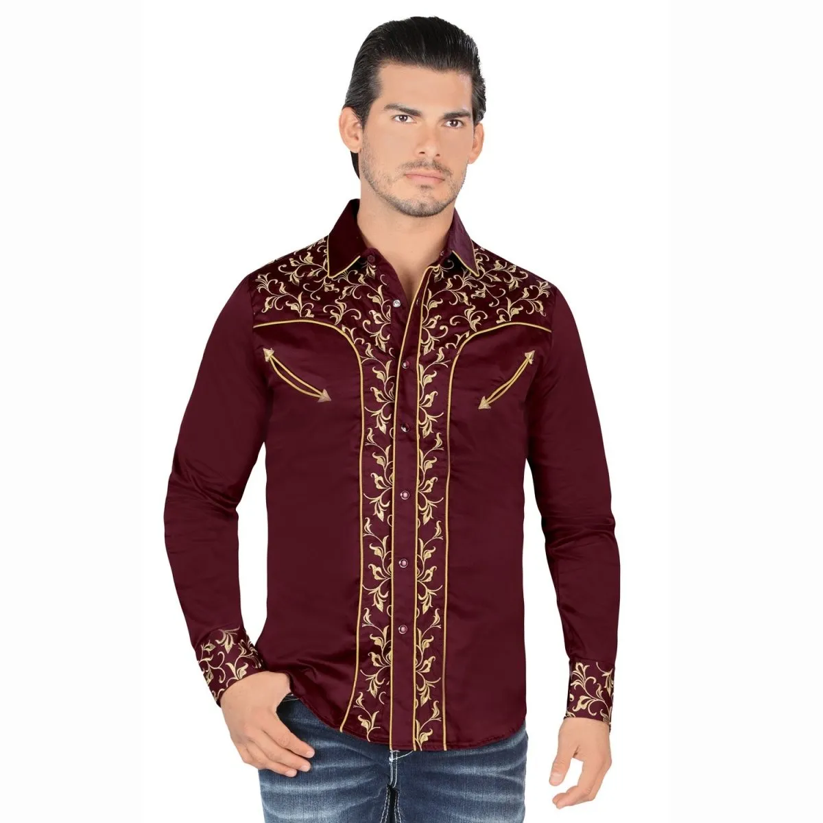 CAMISA DE MODA ESTAMPADA LAMASINI LAM2209