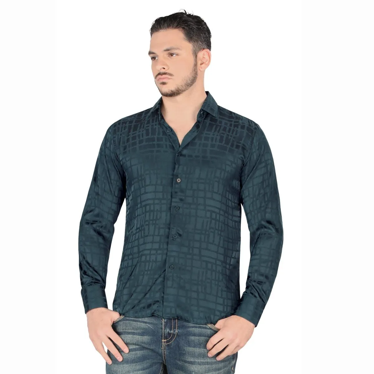 CAMISA DE MODA ESTAMPADA LAMASINI LAM4459