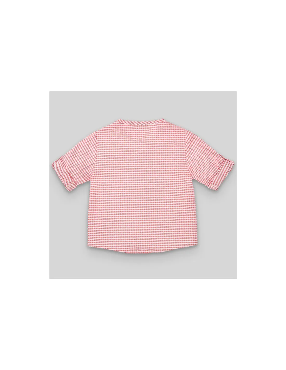CAMISA MC SEERSUCKER CUADROS CIRCO PAZ RODRIGUEZ