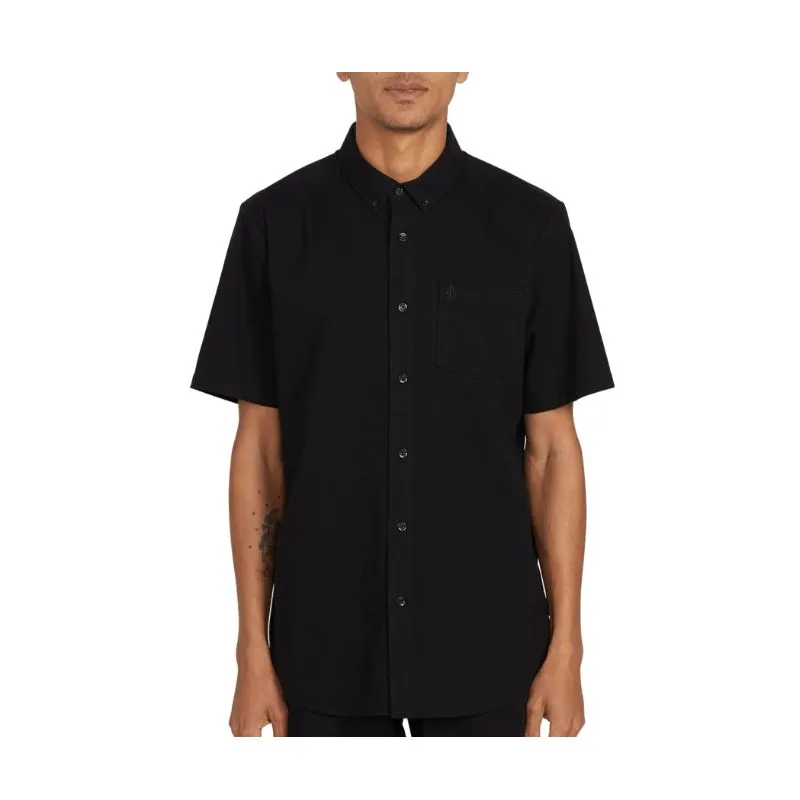 Camisa Volcom EVERETT OXFORD SS (NEW BLACK) Hombre