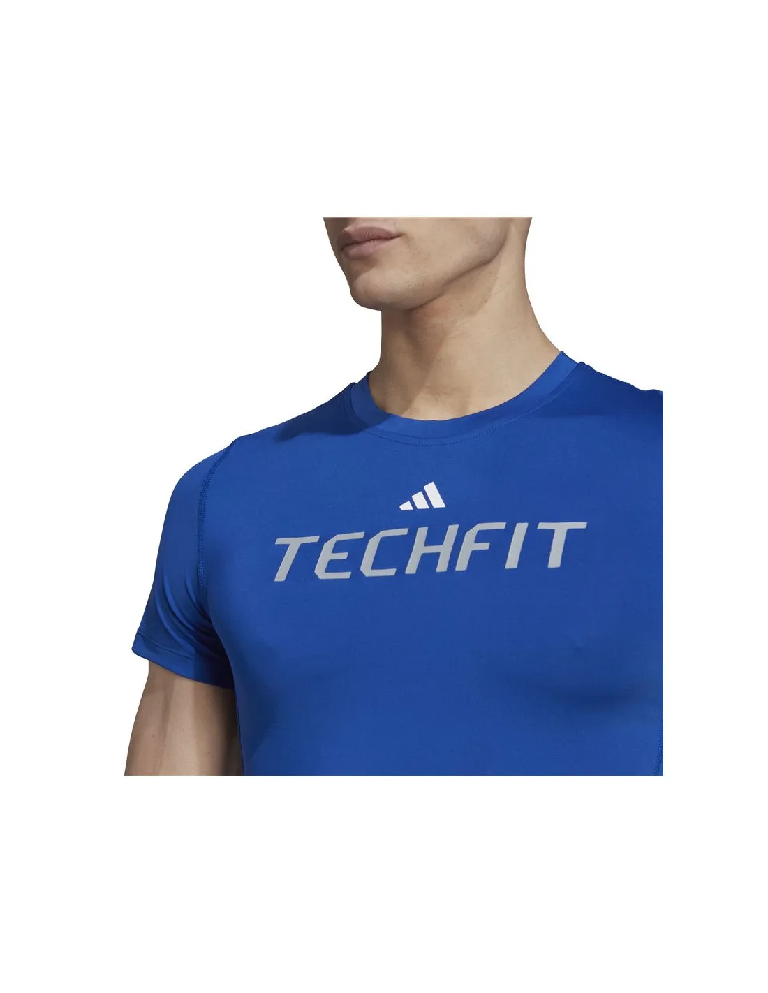 Camiseta de fitness adidas Techfit Graphic Hombre BL