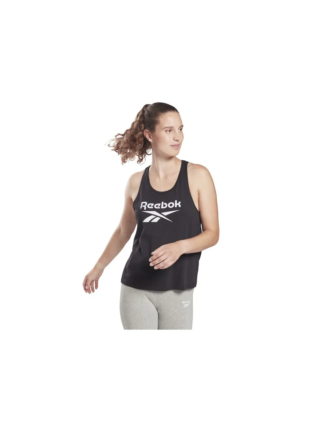Camiseta de fitness Reebok RI BL W Black