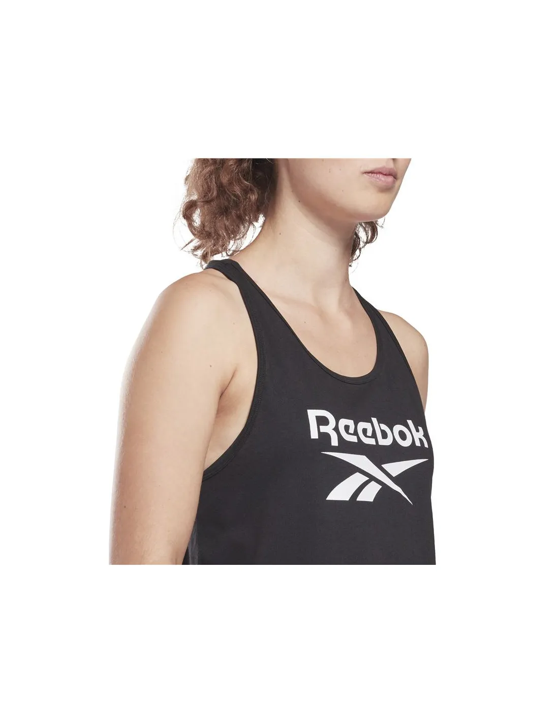 Camiseta de fitness Reebok RI BL W Black