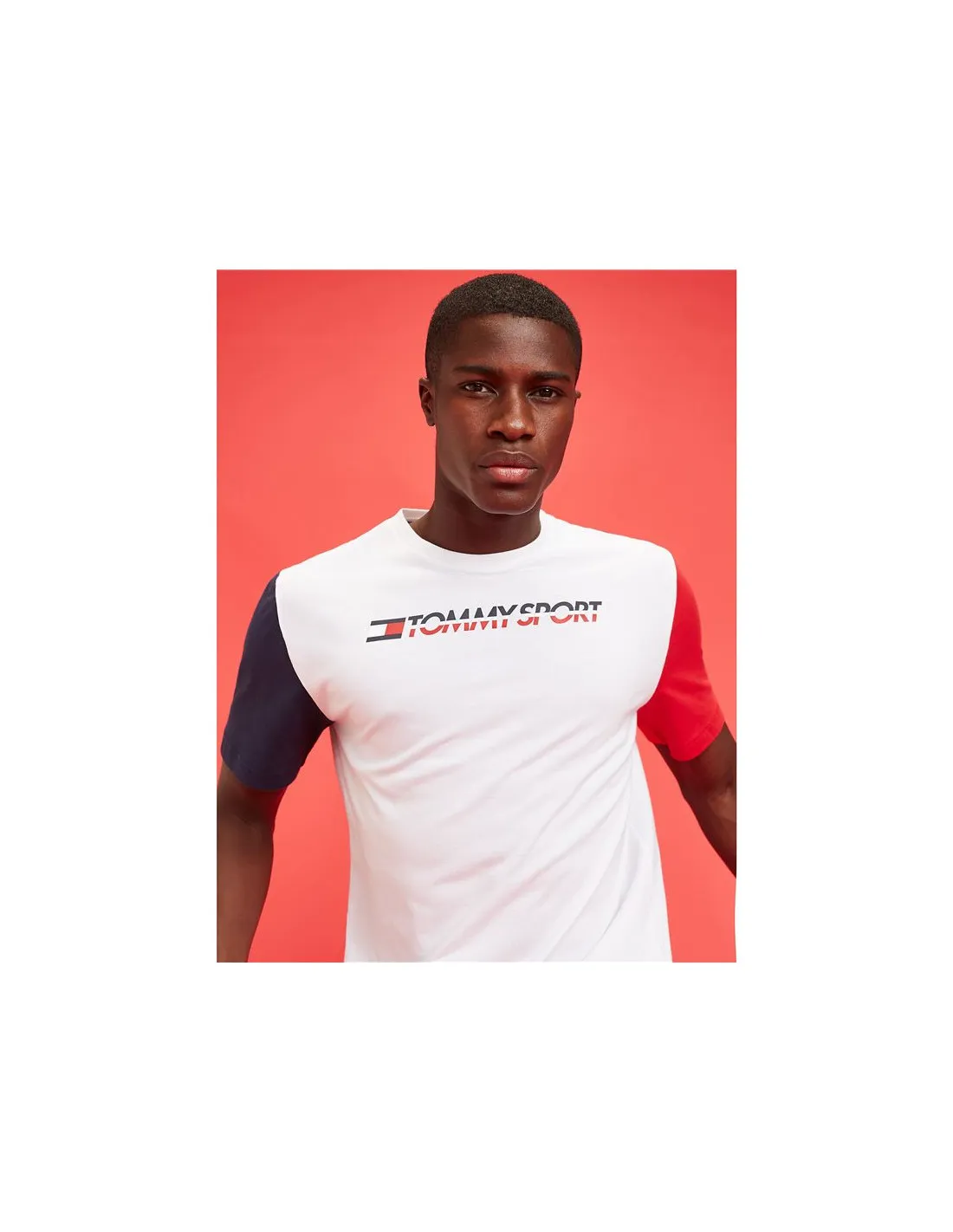 CAMISETA DE FITNESS TOMMY HILFIGERCOLOURBLOCKED LOGO