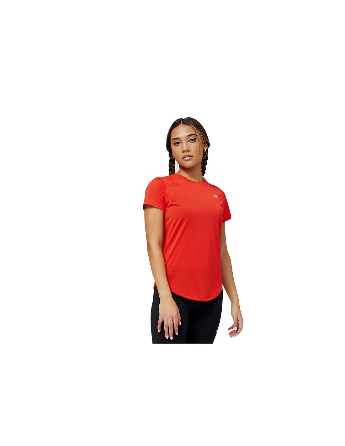 Camiseta de running New Balance Accelerate Rojo Mujer