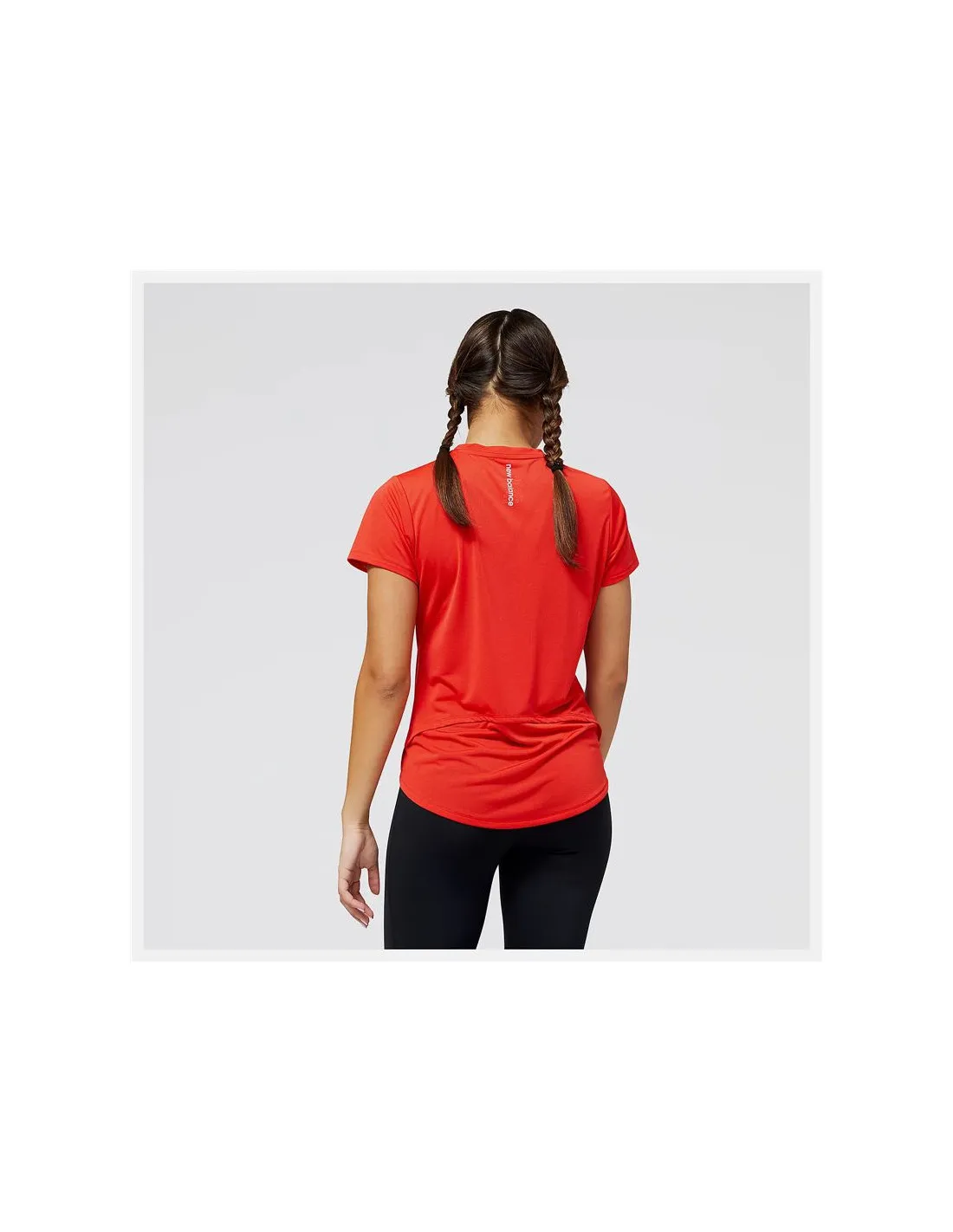 Camiseta de running New Balance Accelerate Rojo Mujer