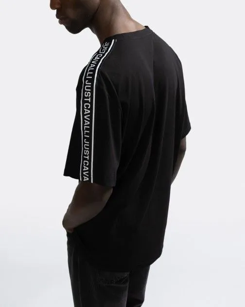 Camiseta Just Cavalli 74OBH6R9 Negro