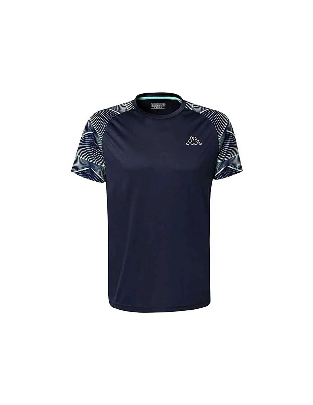 Camiseta Kappa Eoste Graphik Azul Hombre
