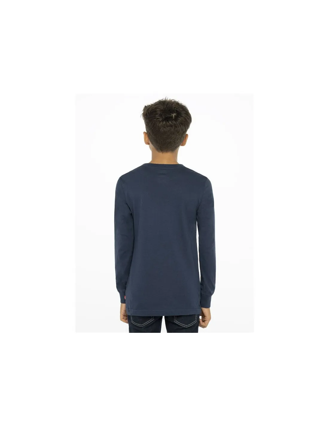 Camiseta Levi's Batwing Manga larga Boy Dark blue