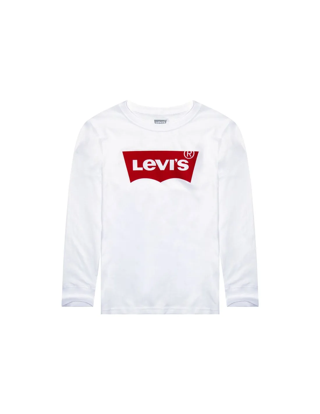 Camiseta Levi's Batwing Manga larga Boy White