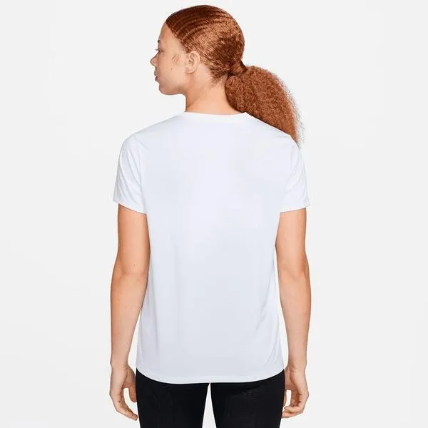CAMISETA MUJER NIKE DRIFIT BLANCO