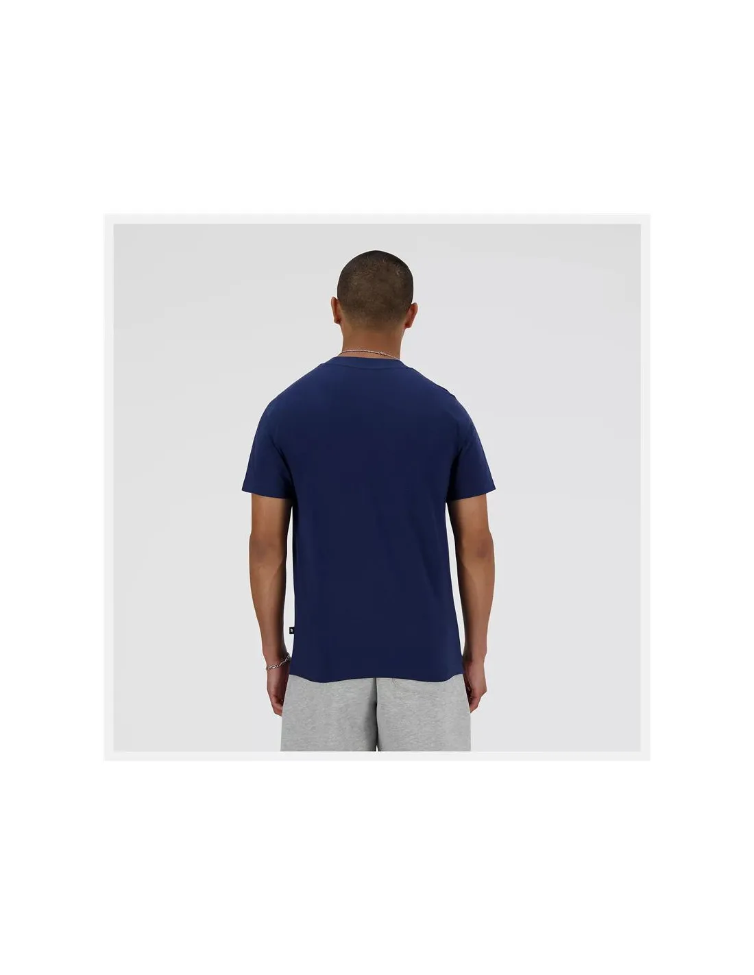 Camiseta New Balance Sport Essentials Triathlon Hombre Azul