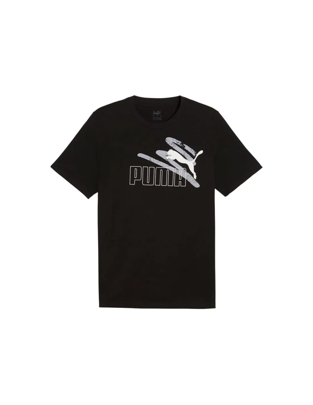 Camiseta Puma Essentials + AB Summer Negro Hombre