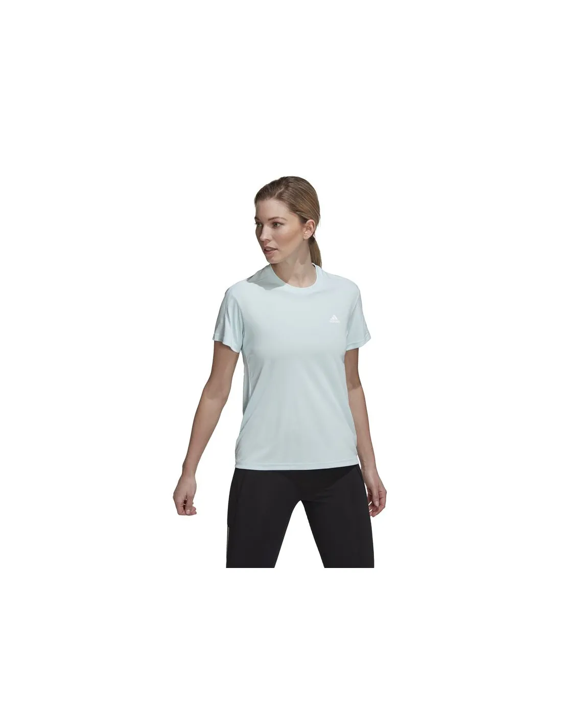 Camiseta Running adidas Run It Mujer Blue