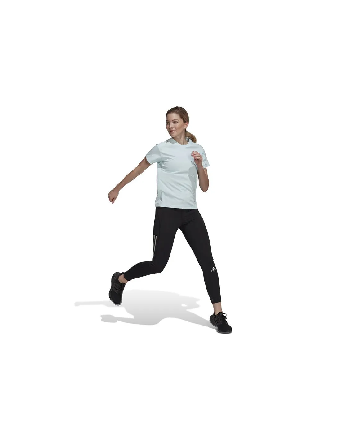 Camiseta Running adidas Run It Mujer Blue