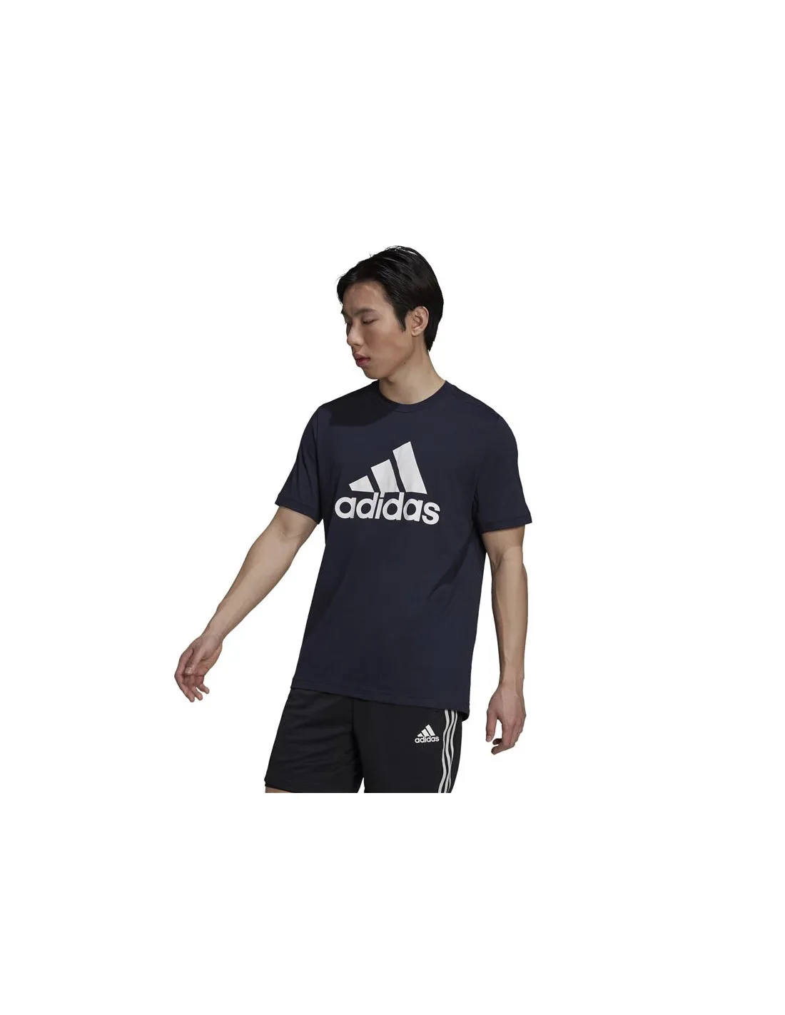 Camiseta training adidas Aewroready D2M Feelready Sport Logo M Legend Ink