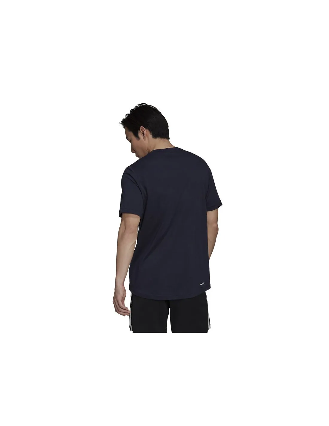 Camiseta training adidas Aewroready D2M Feelready Sport Logo M Legend Ink