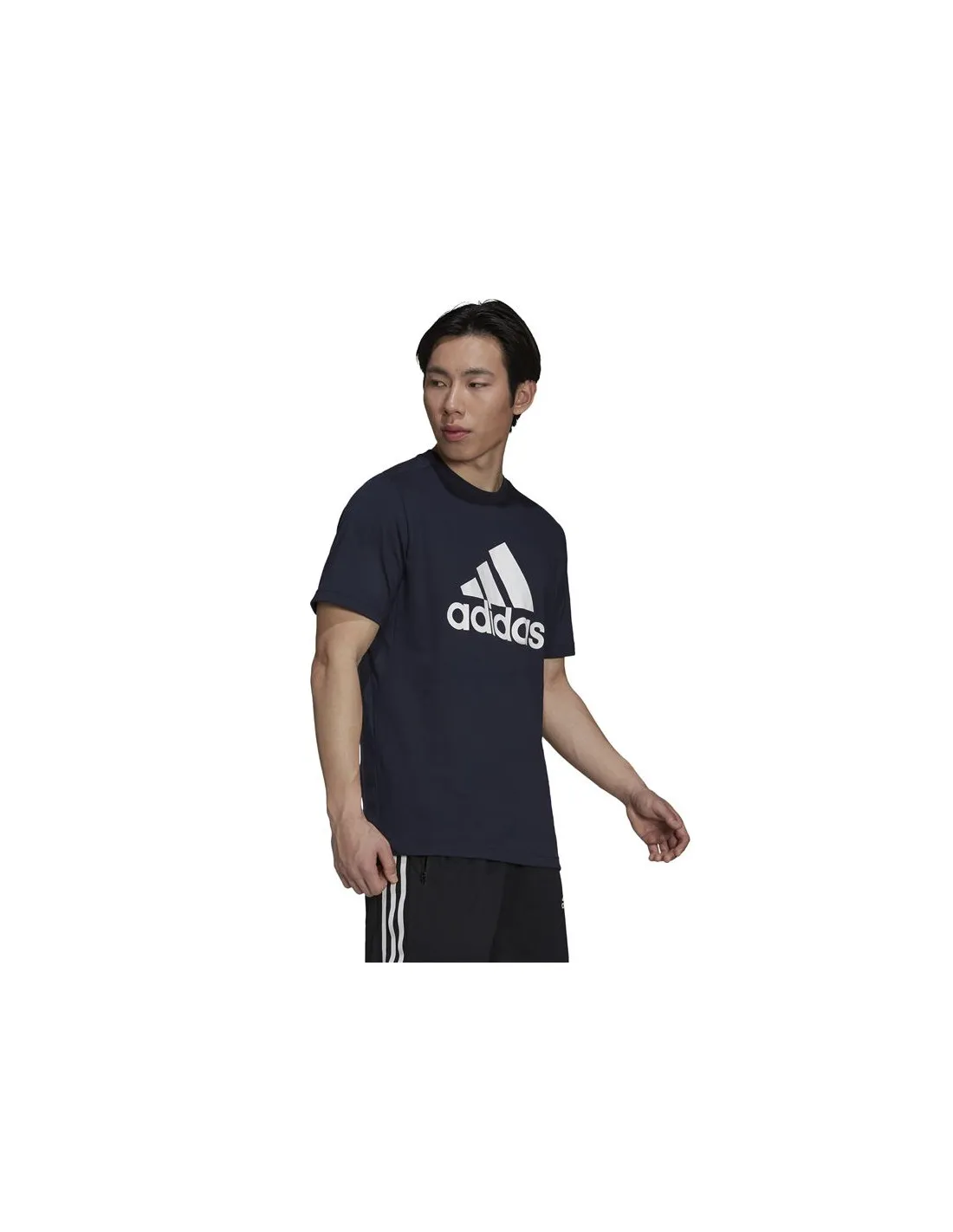 Camiseta training adidas Aewroready D2M Feelready Sport Logo M Legend Ink
