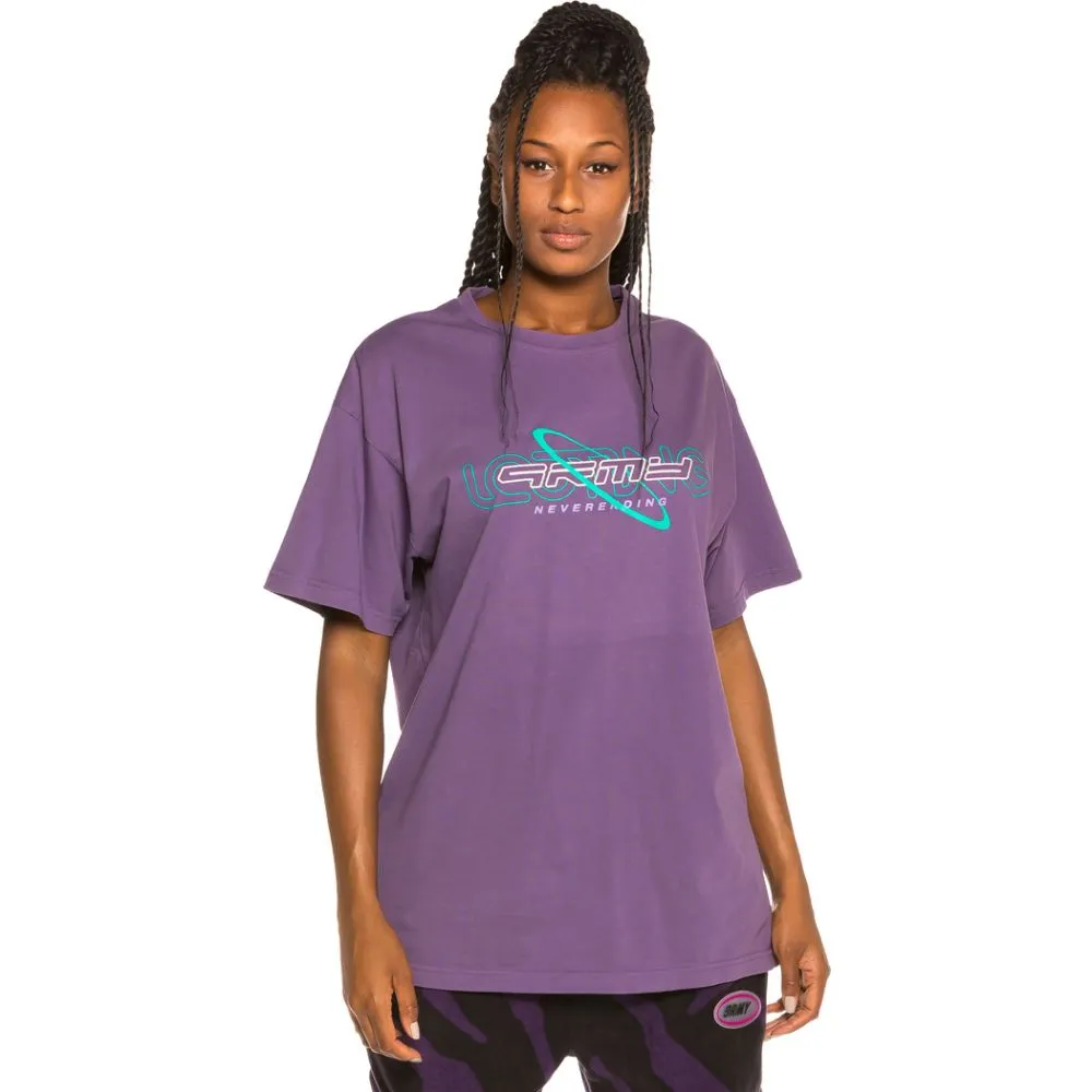 Camiseta Unisex Grimey Sighting In Vostok Tee FW19 Purple
