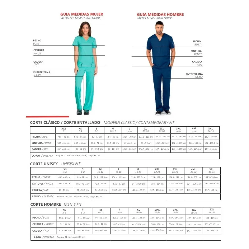 CAMISOLA DE MUJER BLANCA TEJIDO ELáSTICO XTREME STRETCH  DICKIES MEDICAL