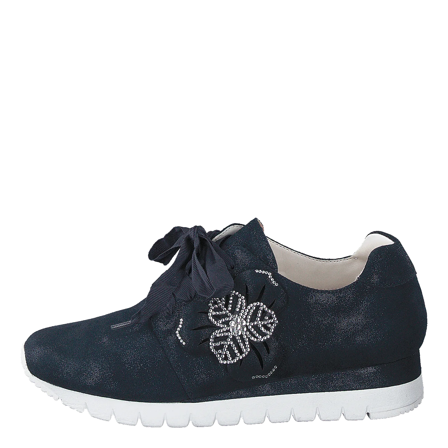 Caprice zapatos Ibiza Navy Shiny Sued