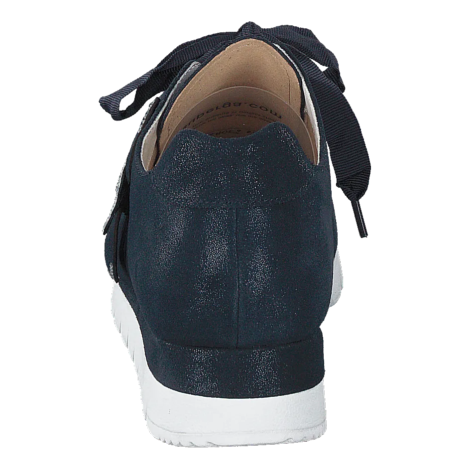 Caprice zapatos Ibiza Navy Shiny Sued