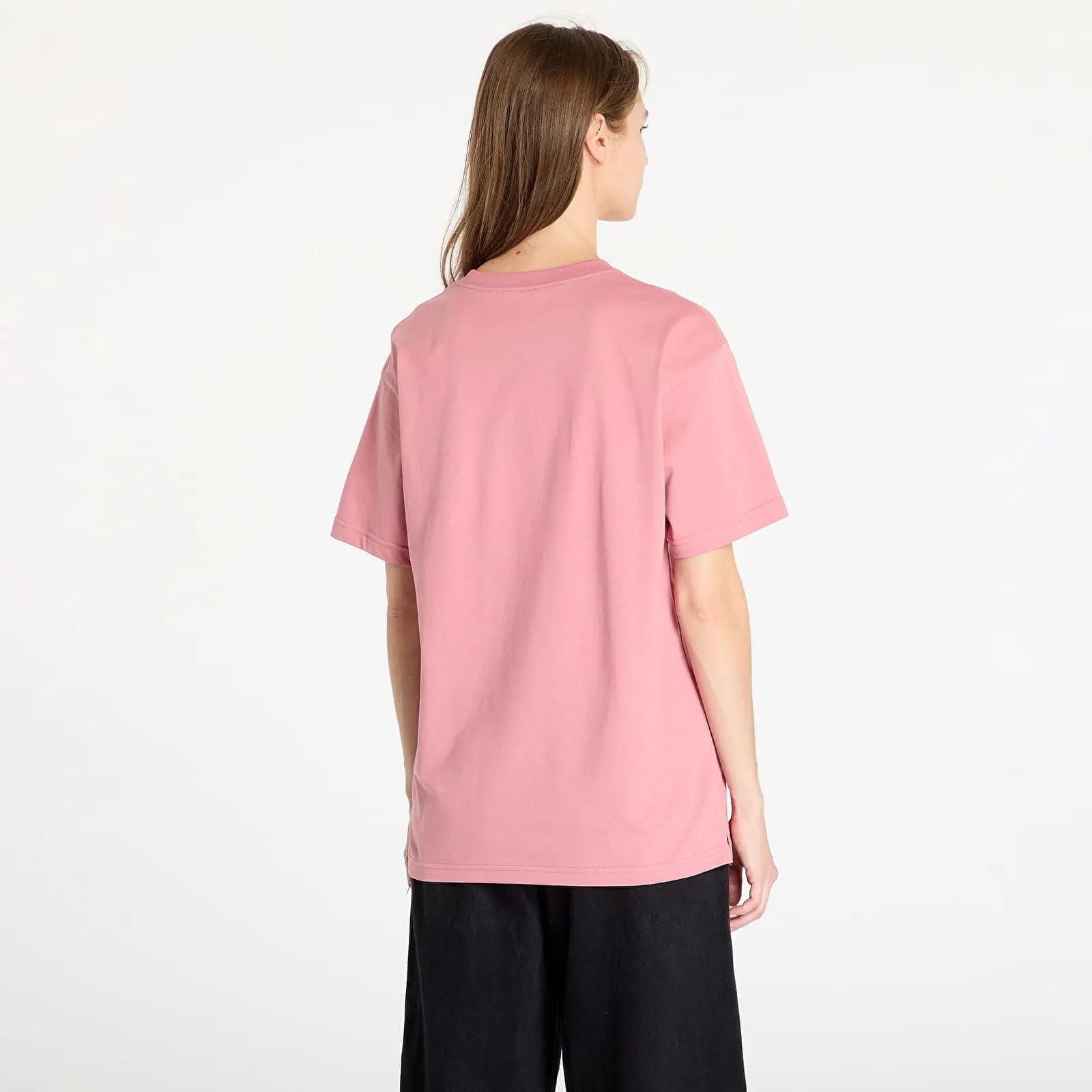CARHARTT WIP TSHIRT CARHARTT WIP S/S MADISON TSHIRT UNISEX DUSTY ROSE/ WHITE M