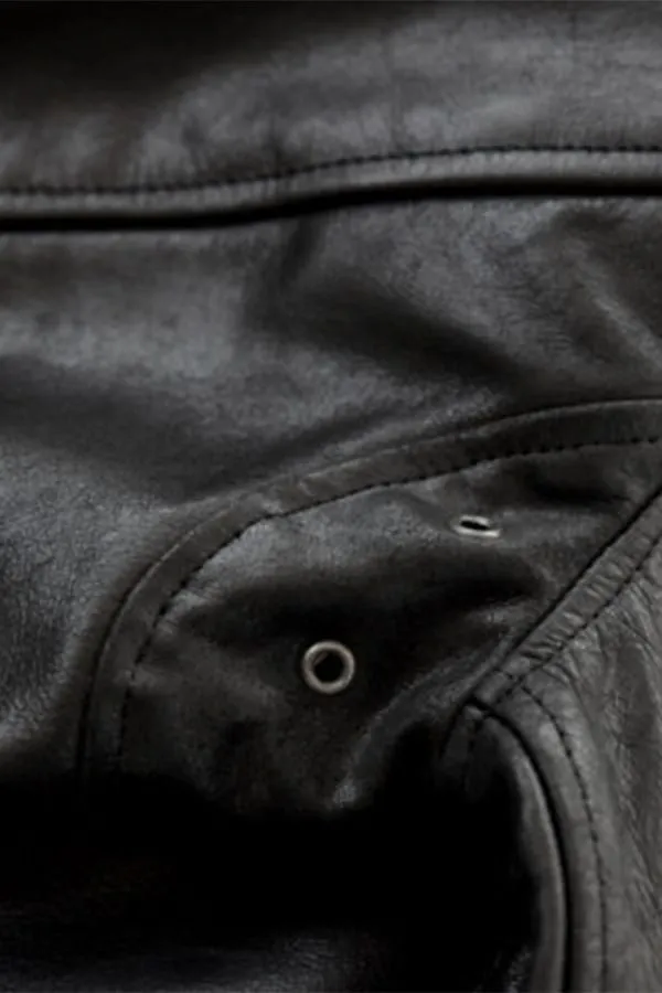 Cazadora Hombre Avi Leather Car Coat