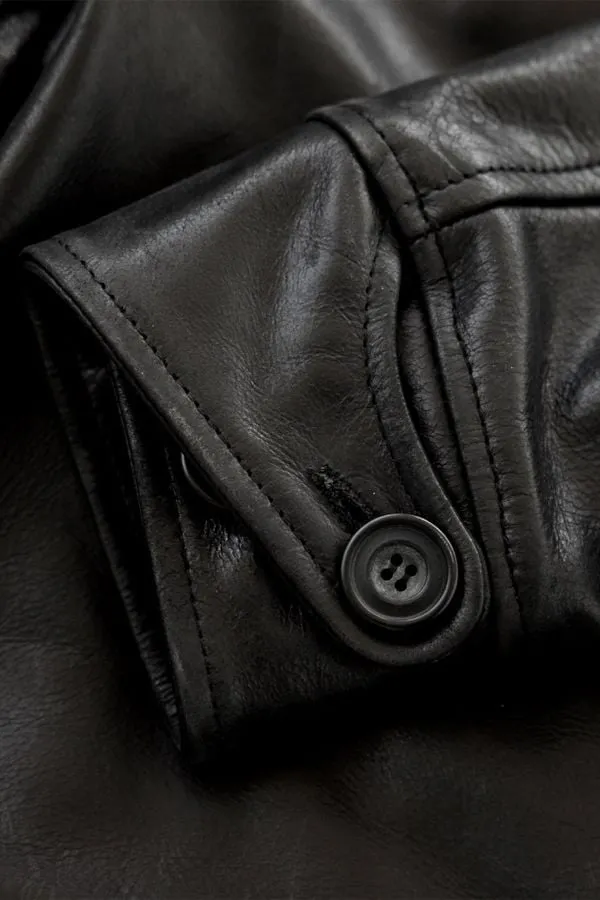 Cazadora Hombre Avi Leather Car Coat