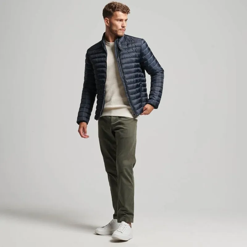 Chaqueta Padded Para Hombre Lightweight Short Puffer Coat Superdry