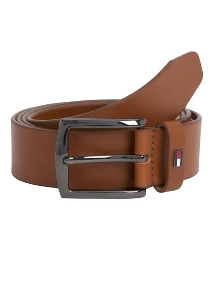 Cinturón Tommy Hilfiger Denton 3,5 Marrón Hombre