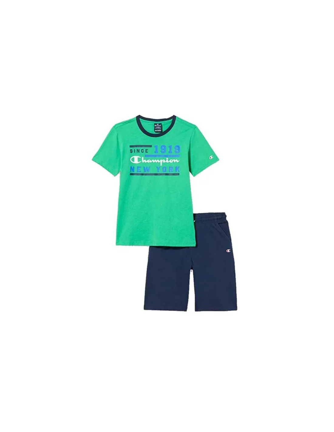 Conjunto Champion Set Verde Niño