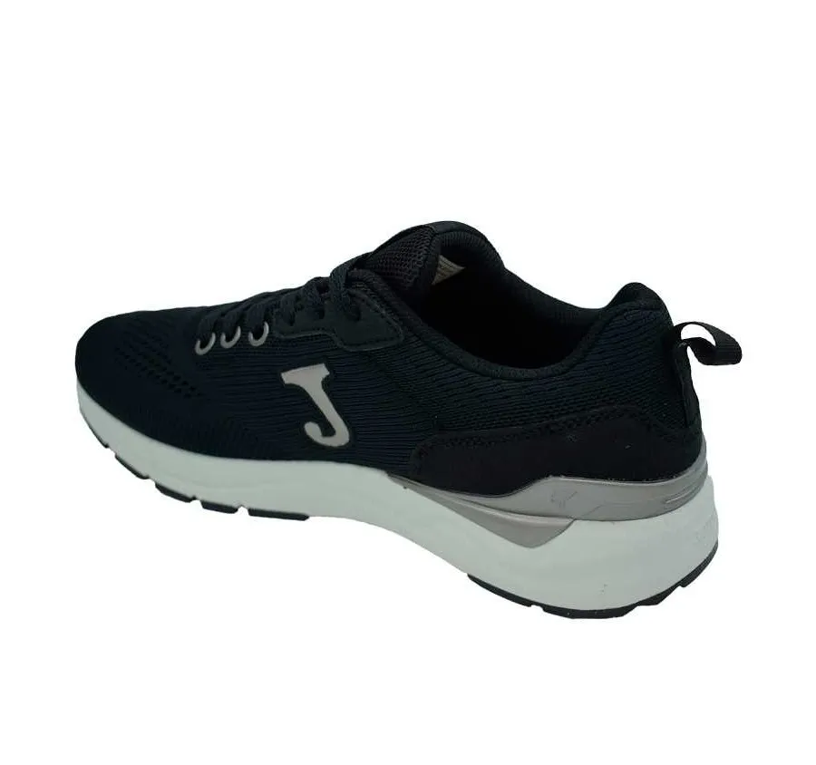 DEPORTIVO JOMA C.800 MEN 2201 ZAPATILLA CASUAL RETRO PARA HOMBRE NYLON NEGRO/PLATA 27133