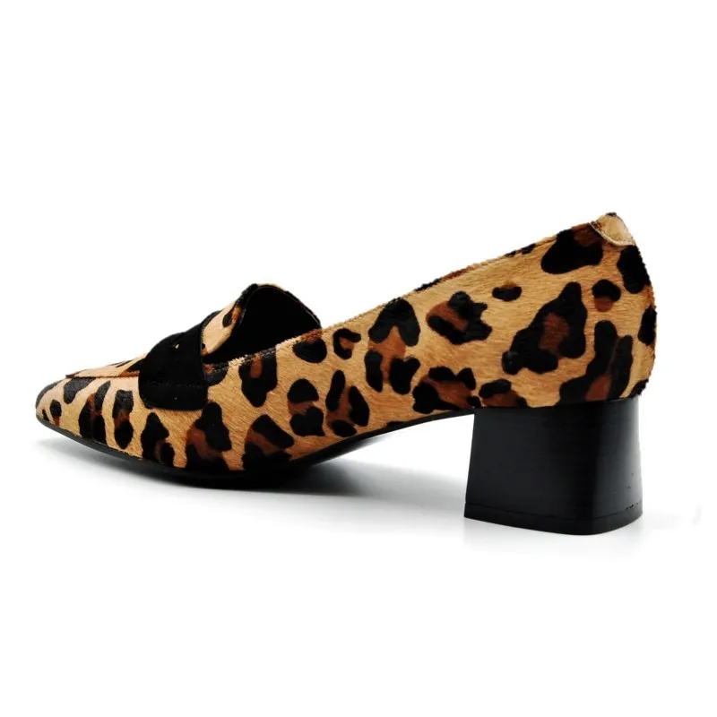 DIBIA MOCASIN LEOPARDO BANADA 5101