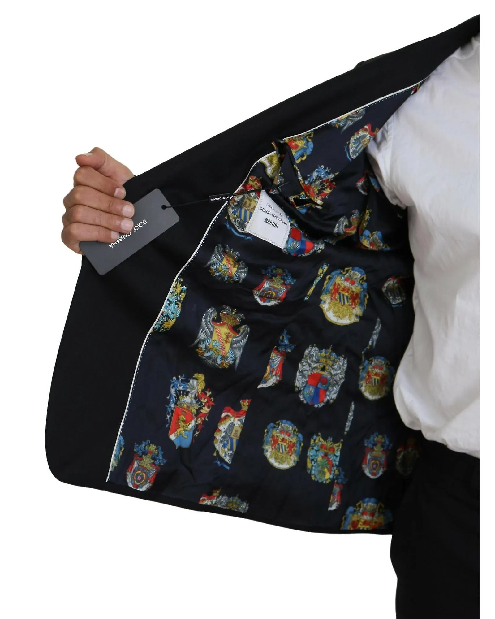 Dolce & Gabbana Printed Lining Coat Blazer