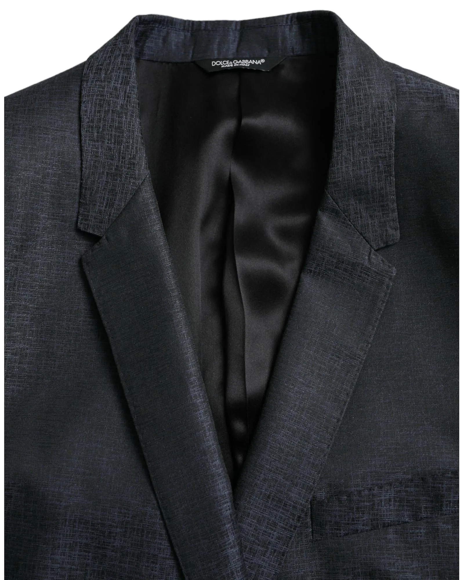 Dolce & Gabbana Wool Single Breasted Coat Blazer